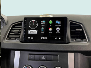 UAZ Patriot 13+ для комплектации автомобиля без кнопок рулевого управления (CITY Incar ADF-4401) Bluetooth, 2.5D экран, CarPlay и Android Auto, 9 дюймов, фото 5