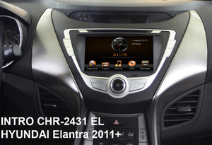 Штатная магнитола Intro CHR-2431 EL Hyundai Elantra, фото 2