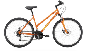 Велосипед Stark'22 Luna 26.1 D Steel оранжевый/желтый 18", фото 1