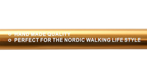 Телескопические палки для скандинавской ходьбы KAISER SPORT, NORDIC WALKING GOLD, SL-2B-2-135 GOLD, SL-2B-2-135-G, фото 5