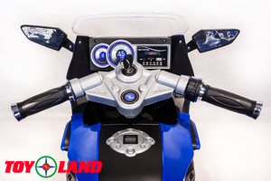 Детский мотоцикл Toyland Moto ХМХ 316 Синий, фото 9