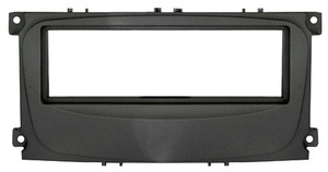 Переходная рамка Intro RFO-N11 для Ford Focus 2 рестайл, Mondeo (08+) C-Max, S-Max, Galaxy new (07+) 1DIN Black, фото 1