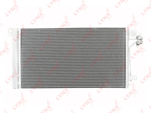 Радиатор кондиционера с осушителем LYNXauto RC-0524. Для: VW Фольксваген TranSporter(Транспортер) V 1.9-3.2 03-15, фото 2