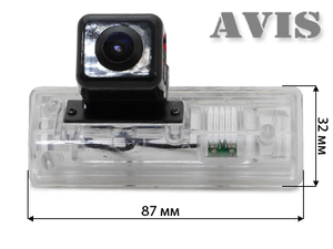 CMOS штатная камера заднего вида AVEL AVS312CPR для LEXUS ES 250 (2013-...) (#041 ), фото 2
