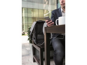 Рюкзак для ноутбука до 17 дюймов XD Design Bobby XL, серый, фото 9