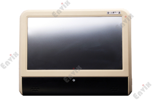 Навесной монитор на подголовник c DVD плеером ENVIX L0280 Biege (сенсорный экран), фото 2