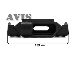 CCD штатная камера заднего вида AVEL AVS321CPR для SUZUKI SX4 (#084), интегрированная с ручкой багажника, фото 1
