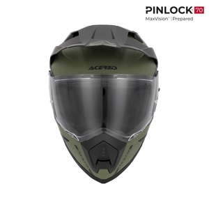 Шлем Acerbis ASSAULT матовый Military Green M, фото 4