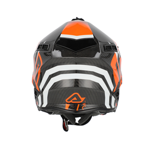 Шлем Acerbis STEEL CARBON 22-06 Black/Orange глянцевый XS, фото 6