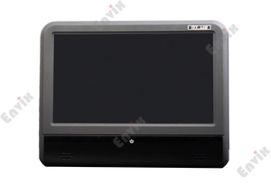 Навесной монитор на подголовник c DVD плеером ENVIX L0281 Black (сенсорный экран) , фото 2