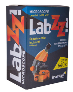 Микроскоп Levenhuk LabZZ M101 Orange\Апельсин, фото 16