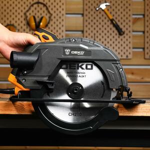 Дисковая (циркулярная) пила DEKO DKCS2300W, 2300Вт, 210мм, фото 7