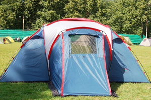 Палатка Canadian Camper SANA 4 PLUS, цвет royal, фото 3