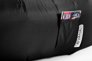 Надувной диван БИВАН Классический, цвет черный, фото 5