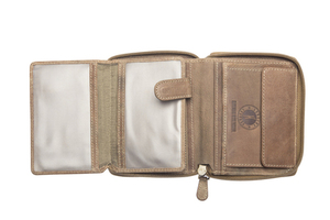 Бумажник Klondike Dylan, коричневый, 10,5x13,5 см, фото 4