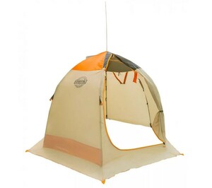 Палатка для зимней рыбалки Митек Омуль-2 (оранжевый/хаки-бежевый), фото 1