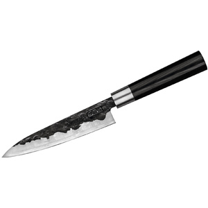 Набор: нож Samura универсальный Blacksmith, 16,2 см, гвоздичное масло, салфетка, фото 1