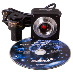 Микроскоп цифровой Levenhuk D400T, 3,1 Мпикс, тринокулярный, фото 11