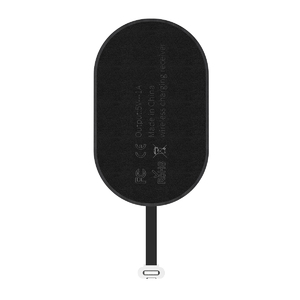 Приемник для беспроводной зарядки Baseus Microfiber Wireless Charging Receiver(For iPhone) Black, фото 2