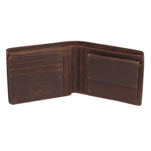 Бумажник Klondike Yukon, коричневый, 13х2,5х10 см, фото 3