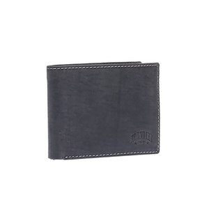 Бумажник Klondike Yukon, черный, 12,5х3х9,5 см, фото 1