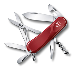 Нож Victorinox Evolution 14, 85 мм, 14 функций, красный