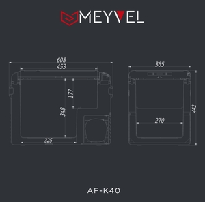 Автохолодильник Meyvel AF-K40, фото 12