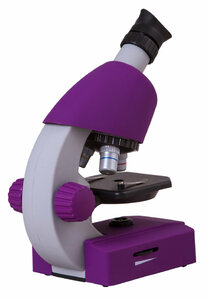 Микроскоп Bresser Junior 40x-640x, фиолетовый, фото 5