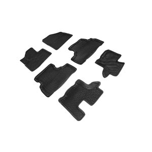 Коврики EVA 3D ромб для KIA Sorento Prime 2015-н.в. (черные, 95302)