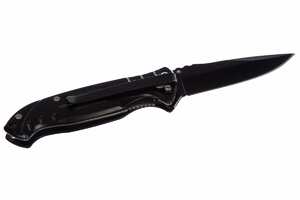 Нож туристический "СЛЕДОПЫТ" с зажимом, дл. клинка 75 мм, на блистере/120/, фото 2
