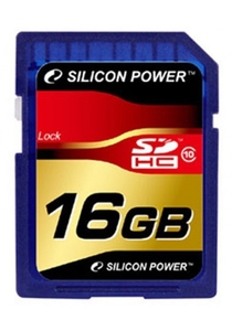 Карта памяти Silicon Power SD Card 16Gb, класс 6, SDHC, фото 1