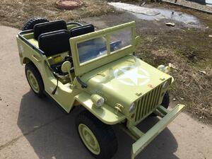 Детский автомобиль Toyland Jeep Willys YKE 4137 Matcha, фото 11