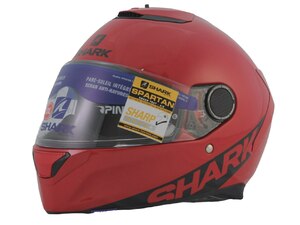Шлем SHARK SPARTAN 1.2 BLANK Red Glossy XL, фото 5