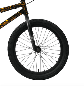 Велосипед BMX Tech Team Grasshopper 20"х20,8" оранжево-черный 2024, фото 4
