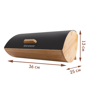 Хлебница деревянная ENDEVER Bamboo-02, фото 5
