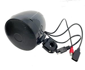 Аудиосистема для мотоцикла AVS350MP (черная), фото 3