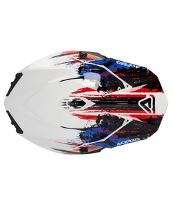 Шлем Acerbis LINEAR 22-06 White/Blue/Red (XXL), фото 6