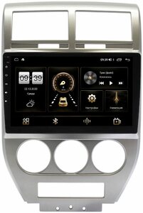 Штатная магнитола LeTrun 4166-9-328 для Jeep Compass I 2006-2010 на Android 10 (4G-SIM, 3/32, DSP, QLed), фото 1