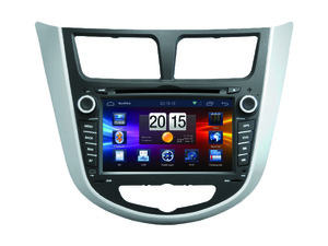 Штатное головное устройство Navipilot DROID2 Hyundai Solaris 2010-2014, фото 1