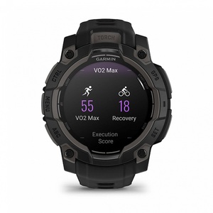 Часы Garmin Instinct 3 45mm AMOLED Black with Black Silicone (010-02936-00G), фото 13