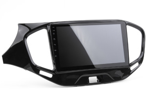 Lada Vesta для комплектации с оригинальной камерой заднего вида (не идёт в комплекте) (CITY Incar ADF-6303c) Bluetooth, 2.5D экран, CarPlay и Android Auto, 9 дюймов, фото 2