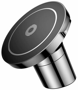 Магнитный держатель с беспроводной зарядкой Baseus Big Ears Car Mount Wireless Charger (WXER-01) black, фото 1