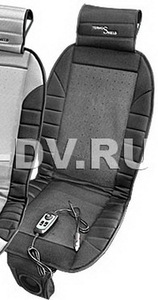 Накидка на сиденье с инфракрасным обогревом и охлаждением TermoSheld HT-121 BK/BK (чёрная), фото 3