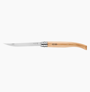 Нож филейный Opinel №15, нержавеющая сталь, рукоять из дерева бука, фото 1