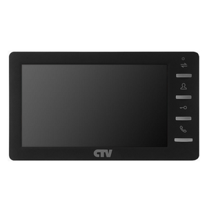 Монитор видеодомофона черный CTV-M1701 Plus, фото 1