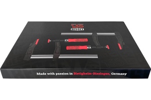 Набор струбцин TG25, 2 шт, "135 лет BESSEY", 250/120, 6 кН, деревянная ручка BESSEY BE-TGA25SET-135, фото 2