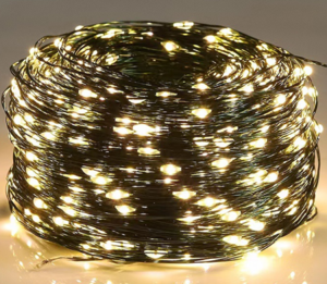 Светодиодная LED-гирлянда ЛАМПОВА "ГАЛАКТИКА" теплый белый, 500 ламп, 50метров (LJL-12-220-WWL500-50), фото 2