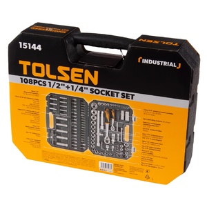 Набор инструментов TOLSEN 108 предметов, универсальный TT15144, фото 6
