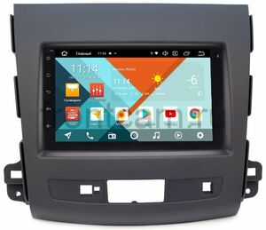 Магнитола в штатное место 2 din Citroen C-Crosser 2007-2013 Wide Media KS7001QR-3/32-RP-MMOTBN-84 на Android 10 (DSP CarPlay 4G-SIM)