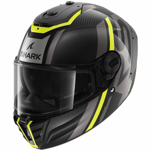 Шлем SHARK SPARTAN RS CARBON SHAWN Black/Yellow/Antracite L, фото 1